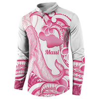 Aloha Hawaii Maui Button Sweatshirt Valley Isle Humpback Whale White LT14 - Polynesian Pride