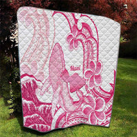 Aloha Hawaii Maui Quilt Valley Isle Humpback Whale White