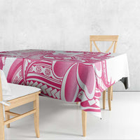 Aloha Hawaii Maui Tablecloth Valley Isle Humpback Whale White LT14 - Polynesian Pride