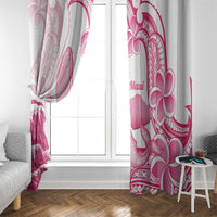 Aloha Hawaii Maui Window Curtain Valley Isle Humpback Whale White LT14 - Polynesian Pride
