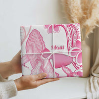 Aloha Hawaii Maui Wrapping Paper Valley Isle Humpback Whale White LT14 - Polynesian Pride