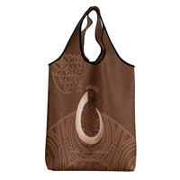 Vanuatu Indipendens Dei Grocery Bag Yumi Sand Drawing Turtle Mix Lapita LT14 - Polynesian Pride