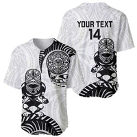 Custom Aotearoa Football Baseball Jersey NZ Maori Tiki Go Champions