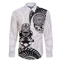 Custom Aotearoa Football Family Matching Off The Shoulder Long Sleeve Dress and Hawaiian Shirt NZ Maori Tiki Go Champions
