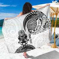 Custom Aotearoa Football Sarong NZ Maori Tiki Go Champions