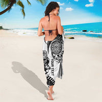 Custom Aotearoa Football Sarong NZ Maori Tiki Go Champions