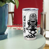 Custom Aotearoa Football Tumbler Cup NZ Maori Tiki Go Champions
