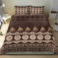 Bula Fiji Iri ni Meke Bedding Set Kuvui Fijian Masi - Polynesian Pride