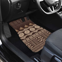 Bula Fiji Iri ni Meke Car Mats Kuvui Fijian Masi - Polynesian Pride