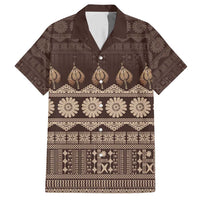 Bula Fiji Iri ni Meke Hawaiian Shirt Kuvui Fijian Masi - Polynesian Pride