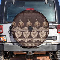 Bula Fiji Iri ni Meke Spare Tire Cover Kuvui Fijian Masi - Polynesian Pride
