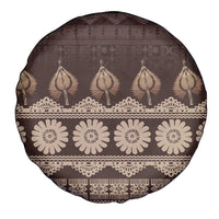 Bula Fiji Iri ni Meke Spare Tire Cover Kuvui Fijian Masi - Polynesian Pride