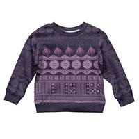 Bula Fiji Iri ni Meke Kid Ugly Christmas Sweater Lokaloka Fijian Masi - Polynesian Pride