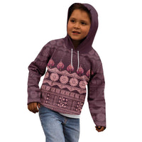 Bula Fiji Iri ni Meke Kid Hoodie Piqi Fijian Masi - Polynesian Pride