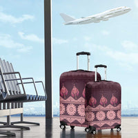 Bula Fiji Iri ni Meke Luggage Cover Piqi Fijian Masi - Polynesian Pride