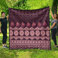 Bula Fiji Iri ni Meke Quilt Piqi Fijian Masi - Polynesian Pride