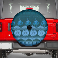 Bula Fiji Iri ni Meke Spare Tire Cover Karakarawa Fijian Masi - Polynesian Pride