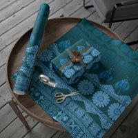 Bula Fiji Iri ni Meke Wrapping Paper Karakarawa Fijian Masi LT14 - Polynesian Pride