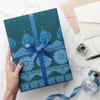 Bula Fiji Iri ni Meke Wrapping Paper Karakarawa Fijian Masi LT14 - Polynesian Pride