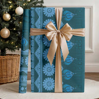 Bula Fiji Iri ni Meke Wrapping Paper Karakarawa Fijian Masi LT14 - Polynesian Pride