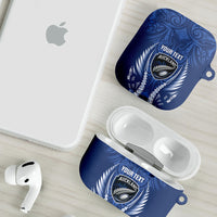 Auckland 2026 Rugby Custom AirPods Case NZ Maori Silver Fern LT14 - Polynesian Pride