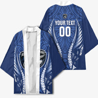 Auckland 2026 Rugby Custom Kimono NZ Maori Silver Fern LT14 - Polynesian Pride