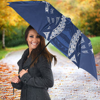 Auckland 2026 Rugby Custom Umbrella NZ Maori Silver Fern LT14 - Polynesian Pride