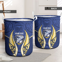 Bay of Plenty 2026 Rugby Custom Laundry Basket NZ Maori Silver Fern