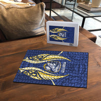 Bay of Plenty 2026 Rugby Custom Puzzle NZ Maori Silver Fern LT14 - Polynesian Pride