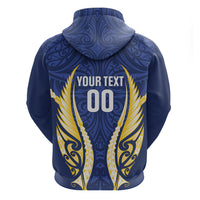 Bay of Plenty 2026 Rugby Custom Zip Hoodie NZ Maori Silver Fern LT14 - Polynesian Pride