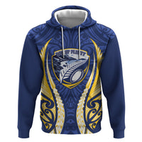 Bay of Plenty 2026 Rugby Custom Zip Hoodie NZ Maori Silver Fern
