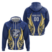 Bay of Plenty 2026 Rugby Custom Zip Hoodie NZ Maori Silver Fern LT14 - Polynesian Pride