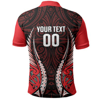 Canterbury 2026 Rugby Custom Polo Shirt NZ Maori Silver Fern LT14 - Polynesian Pride