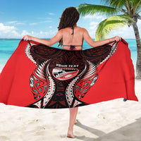 Canterbury 2026 Rugby Custom Sarong NZ Maori Silver Fern LT14 - Polynesian Pride