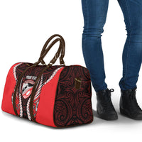 Canterbury 2026 Rugby Custom Travel Bag NZ Maori Silver Fern LT14 - Polynesian Pride
