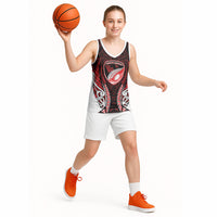 Counties Manukau 2026 Rugby Custom Basketball Jersey NZ Maori Silver Fern