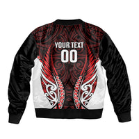 Counties Manukau 2026 Rugby Custom Bomber Jacket NZ Maori Silver Fern LT14 - Polynesian Pride