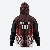 Counties Manukau 2026 Rugby Custom Hoodie NZ Maori Silver Fern LT14 - Polynesian Pride