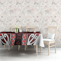 Counties Manukau 2026 Rugby Custom Tablecloth NZ Maori Silver Fern LT14 - Polynesian Pride