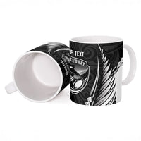 Hawke's Bay 2026 Rugby Custom Ceramic Mug NZ Maori Silver Fern LT14 - Polynesian Pride