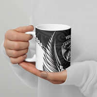 Hawke's Bay 2026 Rugby Custom Ceramic Mug NZ Maori Silver Fern LT14 - Polynesian Pride