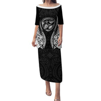 Hawke's Bay 2026 Rugby Custom Family Matching Puletasi and Hawaiian Shirt NZ Maori Silver Fern