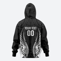 Hawke's Bay 2026 Rugby Custom Hoodie NZ Maori Silver Fern LT14 - Polynesian Pride