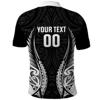Hawke's Bay 2026 Rugby Custom Polo Shirt NZ Maori Silver Fern LT14 - Polynesian Pride