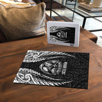 Hawke's Bay 2026 Rugby Custom Puzzle NZ Maori Silver Fern LT14 - Polynesian Pride