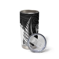 Hawke's Bay 2026 Rugby Custom Tumbler Cup NZ Maori Silver Fern LT14 - Polynesian Pride