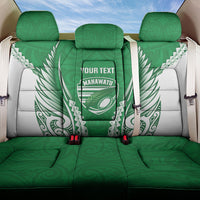 Manawatu 2026 Rugby Custom Back Car Seat Cover NZ Maori Silver Fern