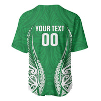 Manawatu 2026 Rugby Custom Baseball Jersey NZ Maori Silver Fern LT14 - Polynesian Pride