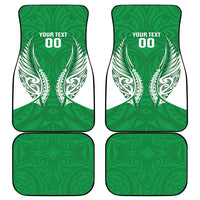 Manawatu 2026 Rugby Custom Car Mats NZ Maori Silver Fern