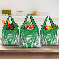 Manawatu 2026 Rugby Custom Grocery Bag NZ Maori Silver Fern